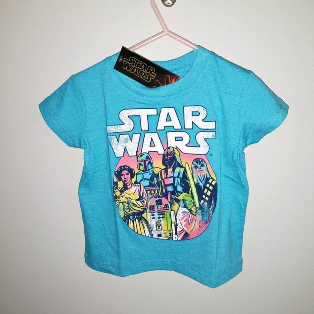 Star Wars baby boy girl graphic t shirt STAR WARS 12 month NEW k-239